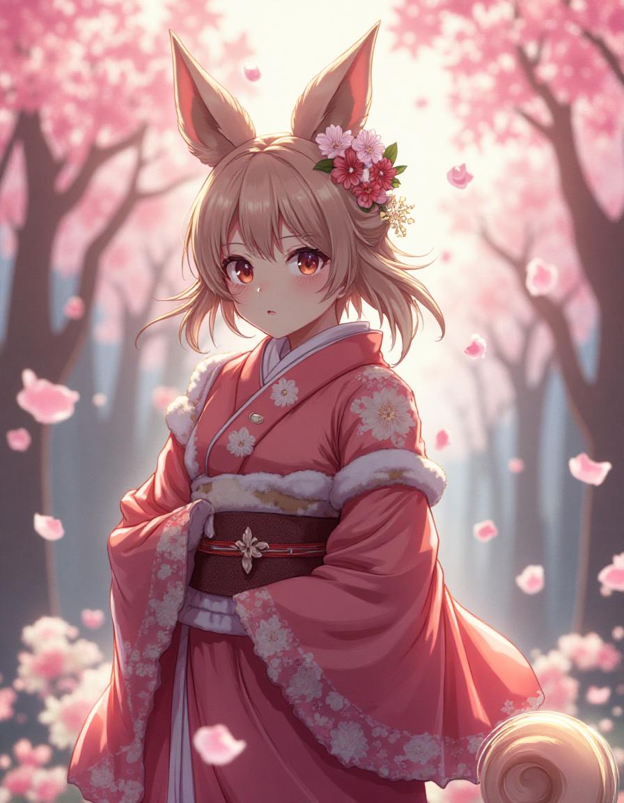 Hoa anh đào Renamon 