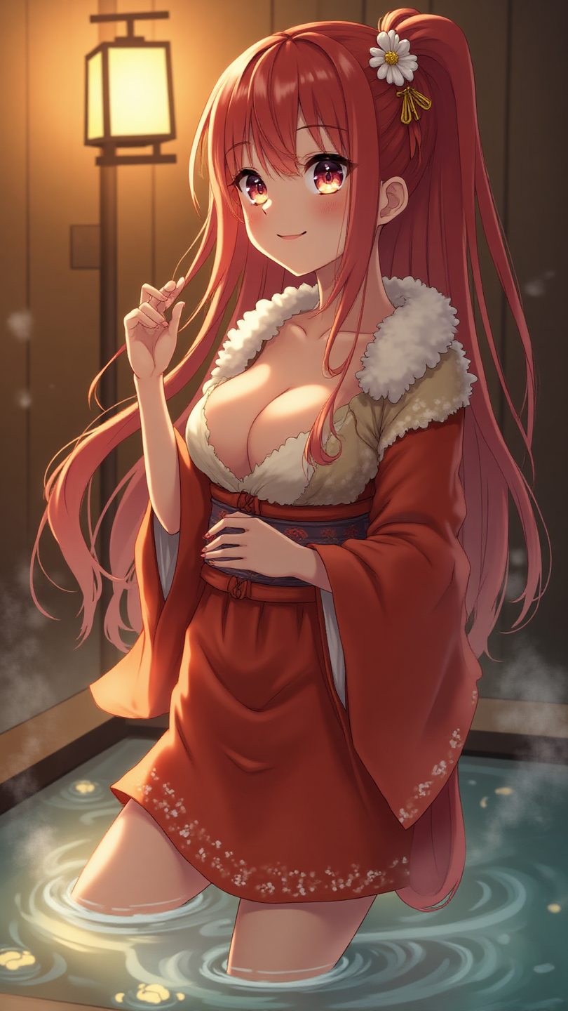 Anime Onsen Beauty