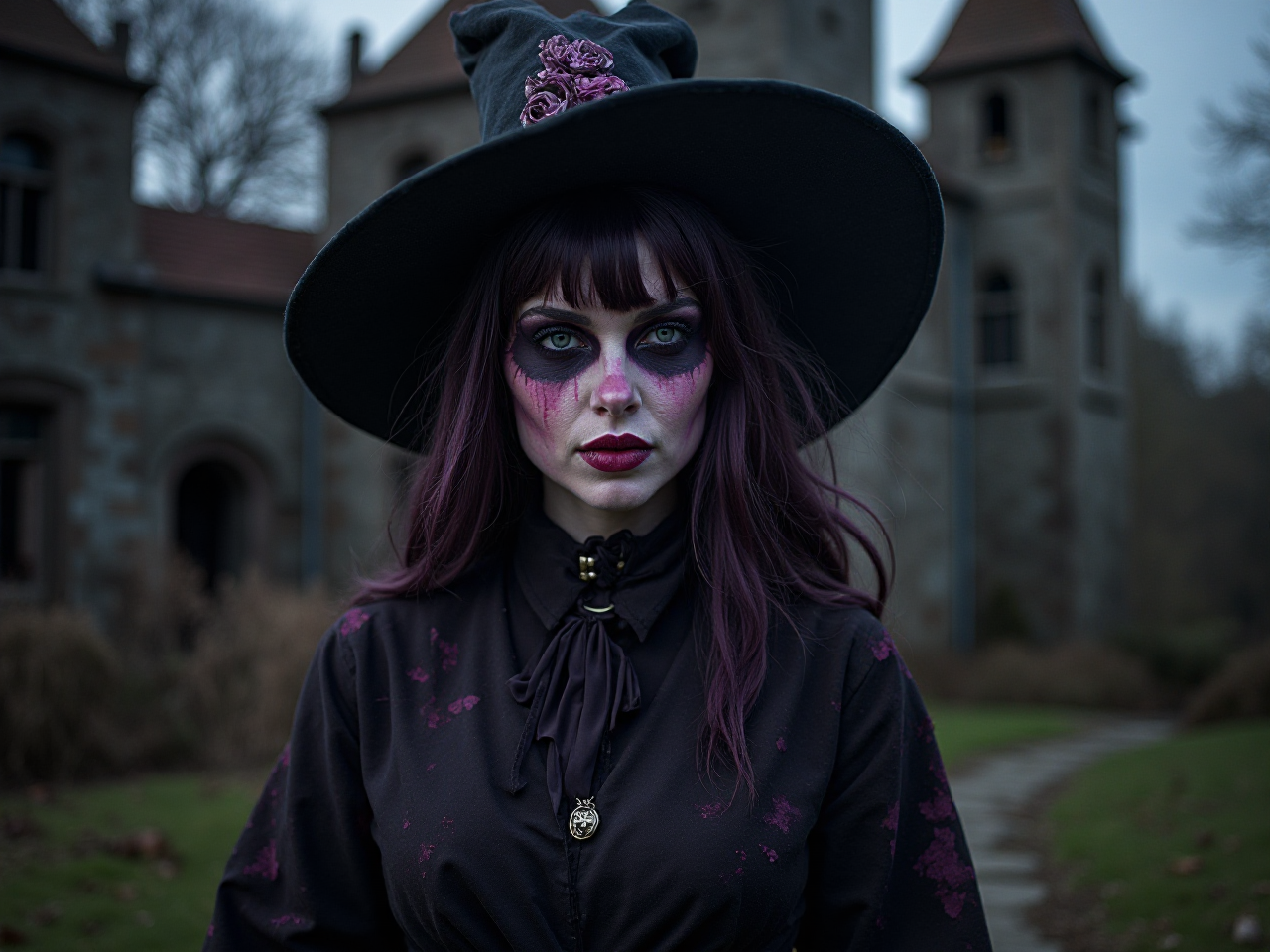 Witch Doctor Halloween Portrait