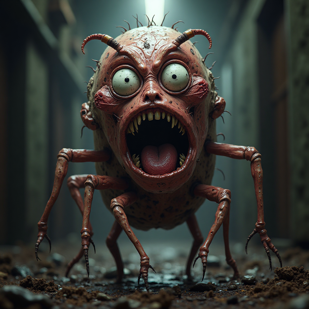Creepy Distorted Art Descriptions
