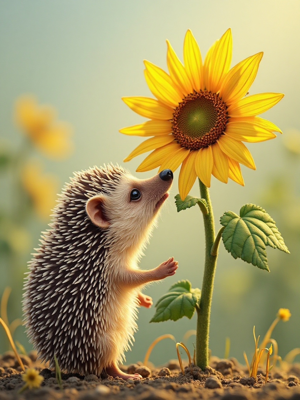Hedgehog Sunflower