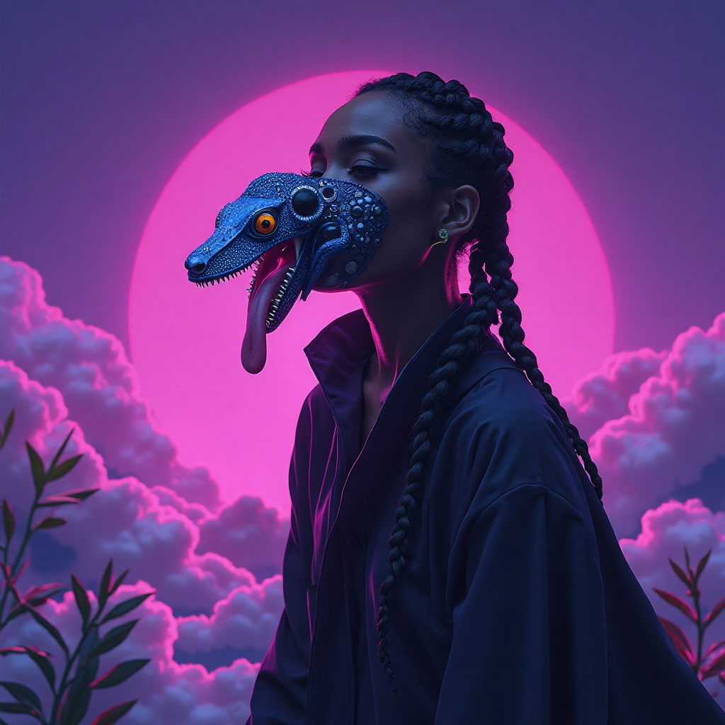 Neon African Fantasy