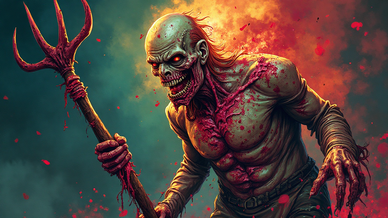 Zombie Horror Artwork