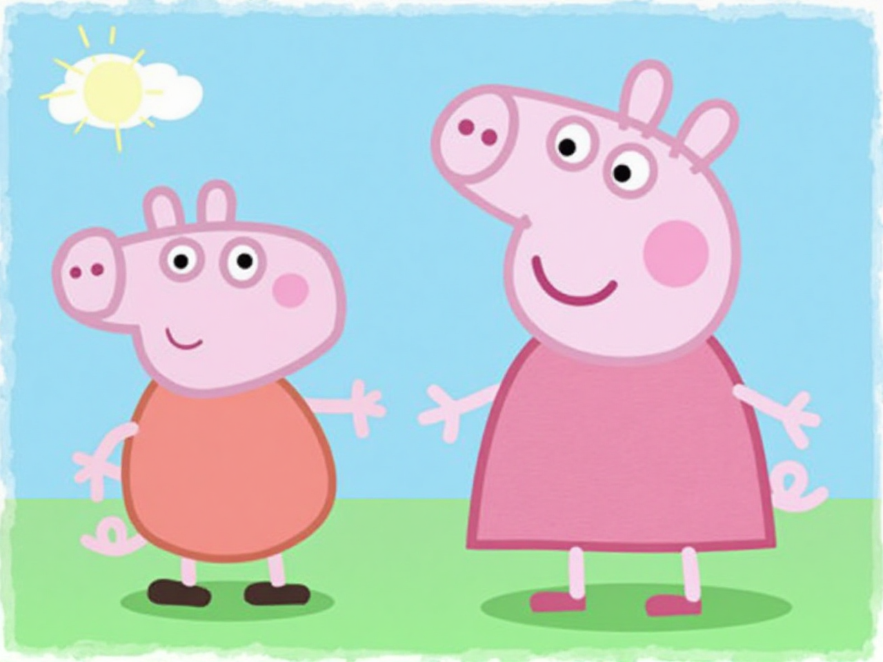 Mummy Pig Peppa Pig Cartoon