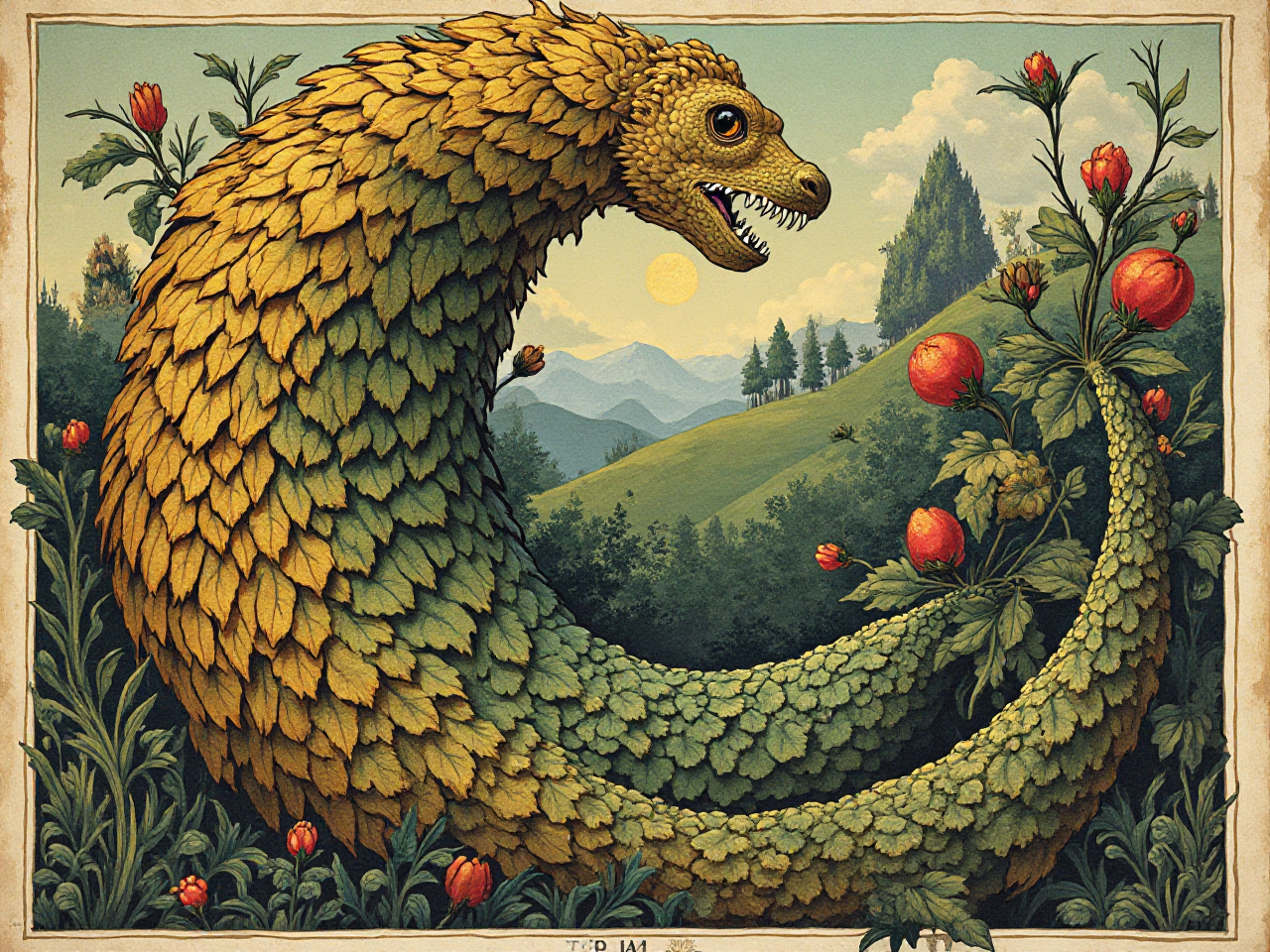 Folk Hirsute Tarot