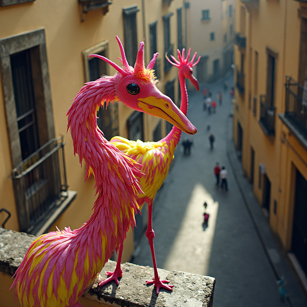 Bright Neon Gerenuk Florence
