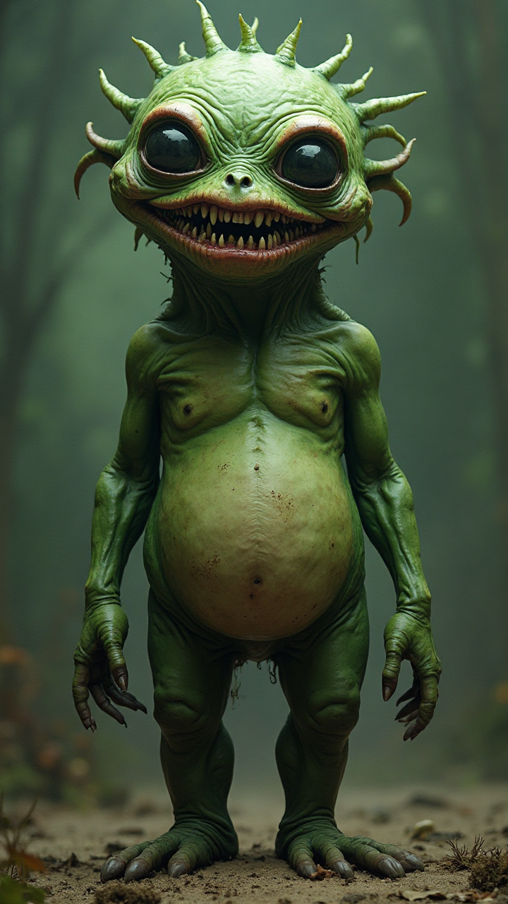Green Tentacled Horror