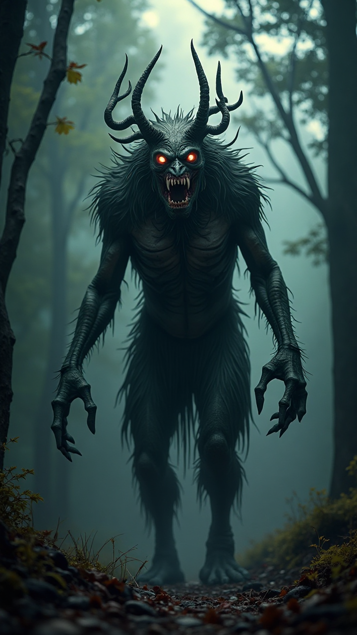 Horror Creature Wendigo