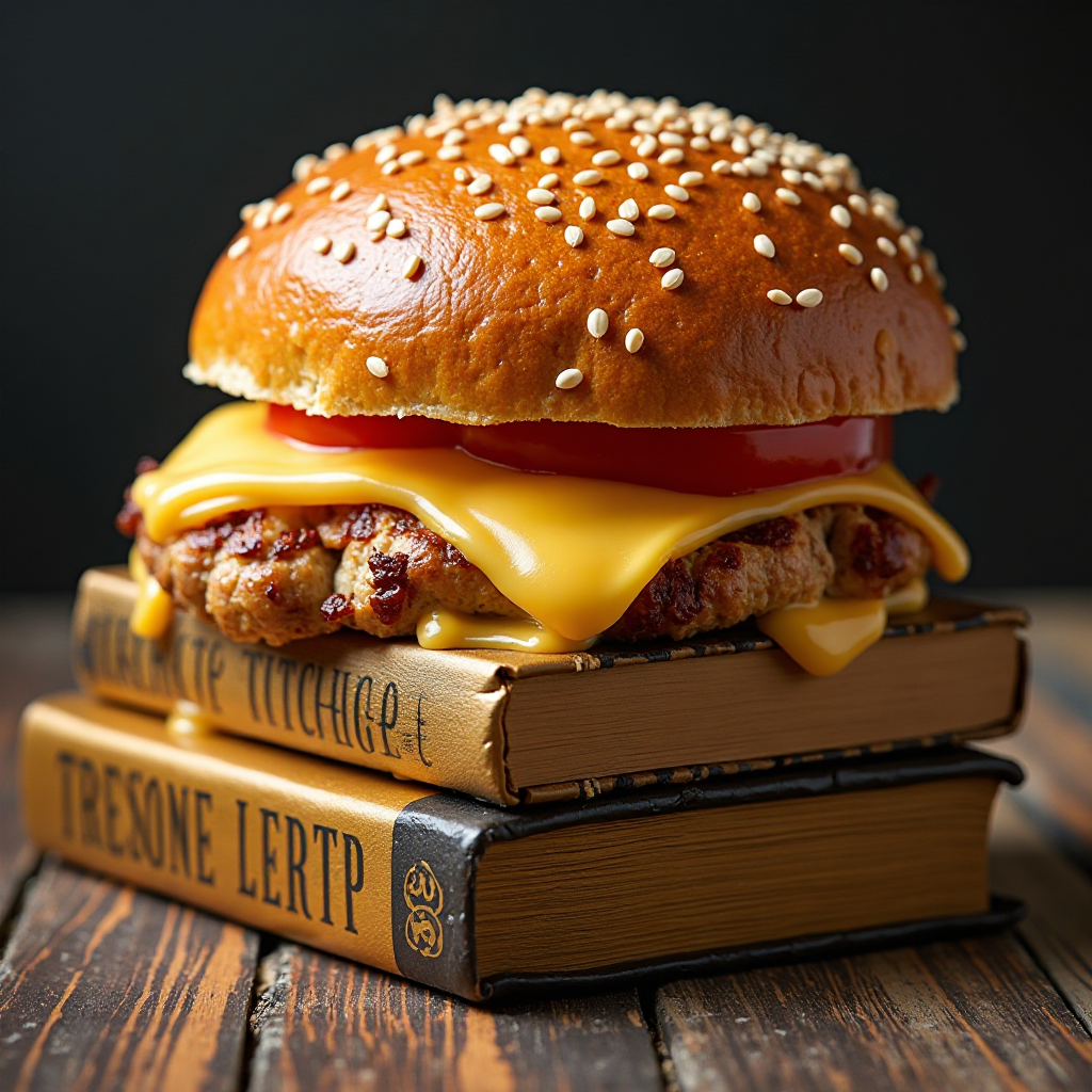 Book Sandwich Art
